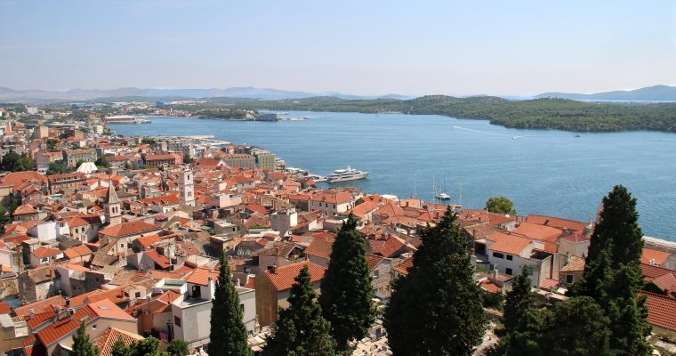 Šibenik augusztusi hangulata